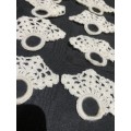Napkin/serviette holders/rings crochet