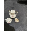 Ornament Miniature teapot set