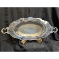 Tray display silver plated