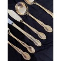 Cutlery gold plated part set Japan