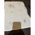 Tray cloth embroidered (N)