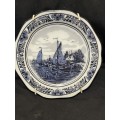 Plate Delft plates(F)(G) each