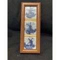 Delft tiles wall hanging