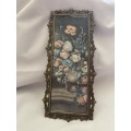 Frame Italy brass satin wall hanging