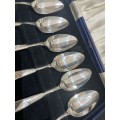 Teaspoons Angora silver plated(I)