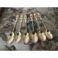 Teaspoons Braber gold plated