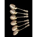 Teaspoons Braber gold plated