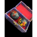 Medicinal cloisonné balls Oriental