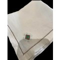 Napkins/serviettes embroidered