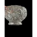 Vase rose bowl crystal