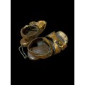 Ornament coppered baby shoes(A)