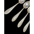 Teaspoons silver plated(EE)