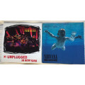 Nirvana Vinyl Records X 2 Nevermind & Mtv Unplugged Re Issues