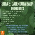 All Natural Shea Butter & Calendula Healing Balm Eczema & Psoriasis Set of Two 50g & 12g