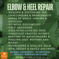 All Natural Elbow & Heel Repair Balm Set of 2 50g & 12g - Protect Your Skin Against the Winter Cold