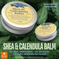 All Natural Shea Butter & Calendula Healing Balm Eczema & Psoriasis Set of Two 50g & 12g