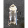 Chrome coffee plunger or French press 1000ml (4 mugs)
