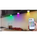 Multi colour changing LED decor lights - 3 pack