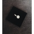 Stainless steel cubic zirconia pendant gift