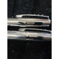 AN ORIGONAL BALMAIN BALL PEN AND ROLLER BALL PEN SET