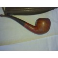 OLD MANS SMOKING PIPE WITH ORIGONAL BAG