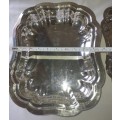 AN EPNS ENTREE VINTAGE DISH BOTH THE HANDLES ON THE LID ARE BROKEN OFF SOLD AS IS