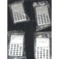 A JOBLOT POCKET CALCULATORS IN ITS PLASTIC PACKAGING NEVER BEEN USED SOLD AS IS