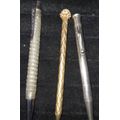 3 VINTAGE BALL PENS SOLD AS IS