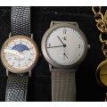 A COLLECTION OF VINTAGE WOMANS QUARTZ WATCHES SOLD AS IS NOT TESTED