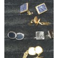 A COLLECTION OF GENTLEMANS CUFFLINKS SOLD A IS