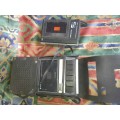 2 VINTAGE 8 TRACK CASSETTE PLAYERS SOLD AS IS NOT TESTED