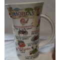 TWO COLLECTORS CERAMIC BEER MUGS SOLD AS IS