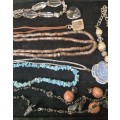 A COLLECTION OF VINTAGE COSTUME NECKLACES SOLD AS IS