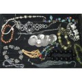 AN EXCEPTIONAL COLLECTION OF VINTAGE BRACELETS SOLD AS IS