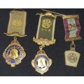 3 Masonic Medals