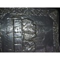 A GREEK LAST SUPPER SILVER PLAGUE SHIELD SOLD AS IS