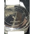 3 VINTAGE GUESS LADIES WRIST WATCHES SOLD AS IS NOT TESTED