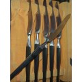 A RARE FASCINATION KNIFE SET IN MINT CONDITION