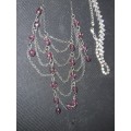 A DISCERNING LADIES COLLECTION OF VINTAGE NECKLACES SOLD AS IS
