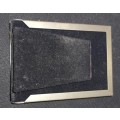 TWO VIRTUALLY BRAND-NEW SMALL PICTURE FRAMES SOLD AS IS