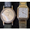 A VINTAGE COLLECTION OF WOMANS QUALITY WATCHES