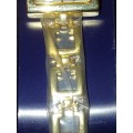 A VINTAGE LORUS GOLD PLATED WOMANS WATCH