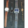 A VINTAGE JOBLOT WOMANS WRIST WATCHES SOLD AS IS NOT TESTED