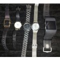 A QUALITY COLLECTION OF BRANDED WRIST WATCHES SOLD AS IS