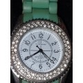A COLLECTION OF FASHION DRESS WATCHES SOLD AS IS NOT TESTED