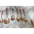 A COLLECTION OF VINTAGE CUTLERY EPNS AND STAINLESS STEEL SOLD AS IS