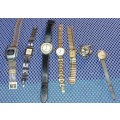 A COLLECTION OF RARE QUALITY COSTUME WATCHES SOLD AS IS