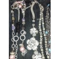 A QUALITY HAND MADE IN ISREAL COSTUME NECKLACES SOLD AS IS