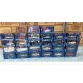 A COLLECTION OF 24 AUTO ART ADULT COLLECTORS EDITION DIECAST CARS IN MINT CONDITION SOLD AS IS