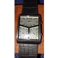 A RARE 3 TIME ZONE SWISS LEGEND UNISEX WRIST WATCH SOLD AS IS NOT TESTED